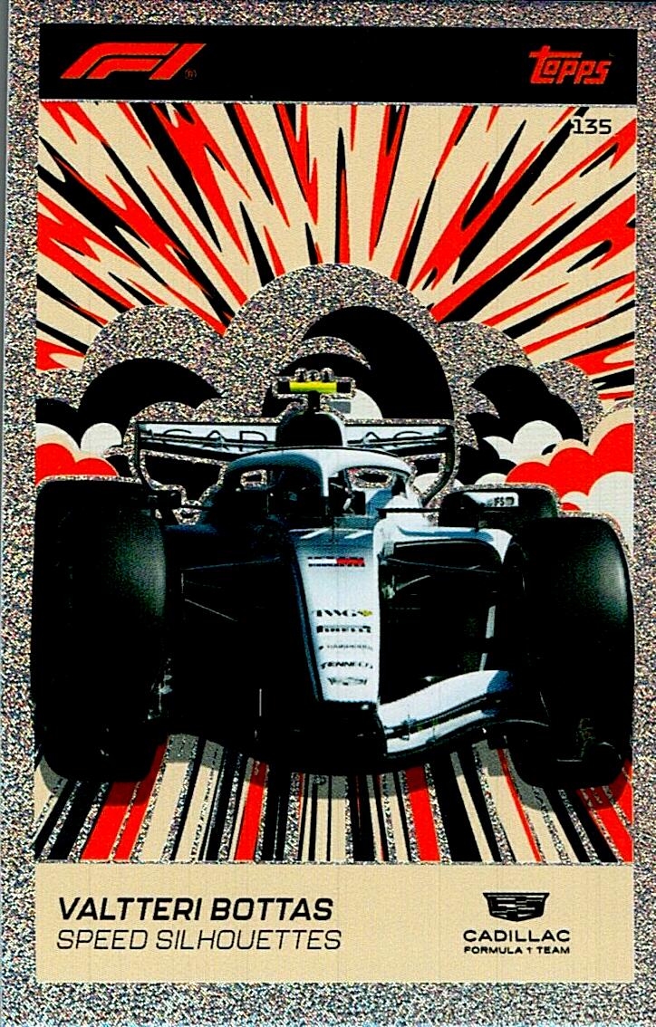 TURBO ATTAX FORMULA 1 2026 VALTTERI BOTTAS Nº135