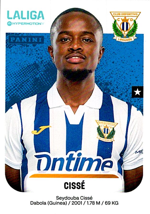 LALIGA HYPERMOTION 2025-26 CISSE LEGANES Nº278