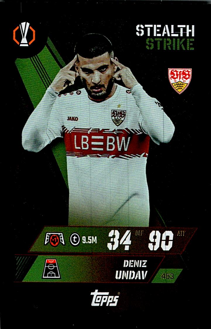 MATCH ATTAX CHAMPIONS LEAGUE 2025/2026 UNDAV STEALTH STRIKE Nº453