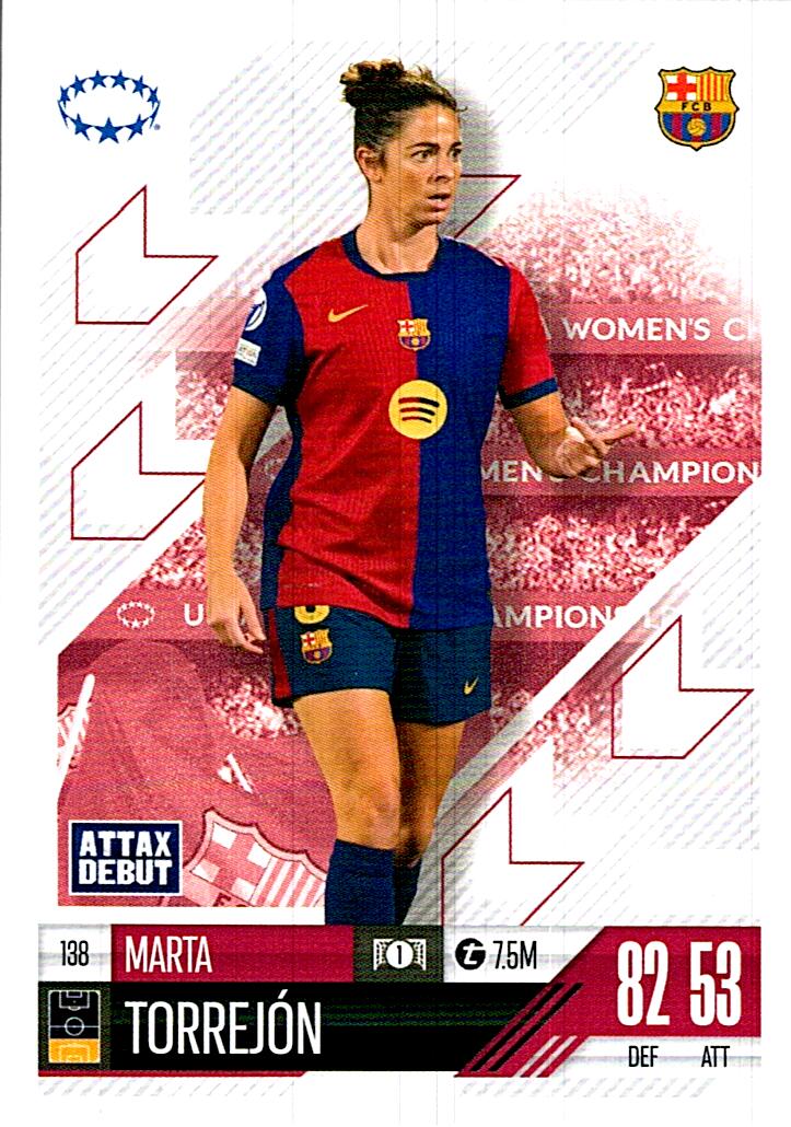 Match Attax Extra 2025 Marta Torrejón nº138