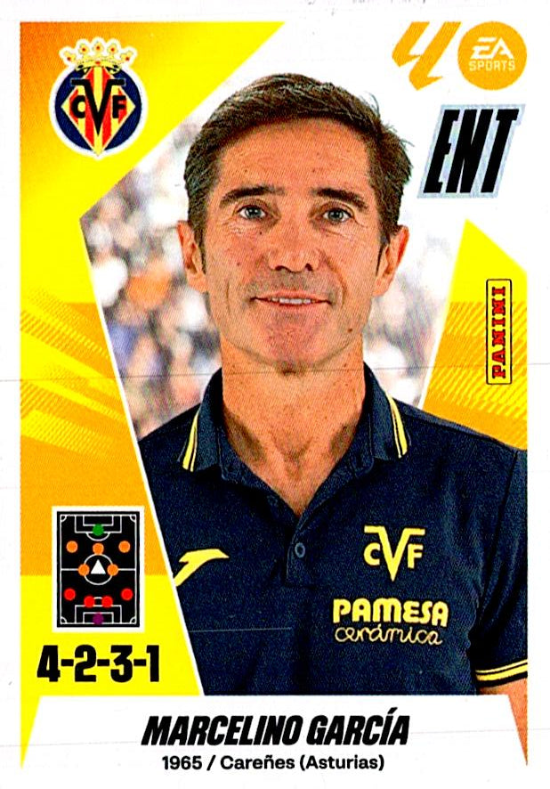 LIGA ESTE 2025/2026 VILLARREAL CF MARCELINO GARCIA Nº2