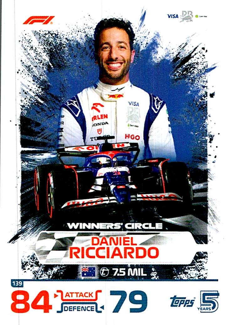 TOPPS TURBO ATTAX 2024 Nº139