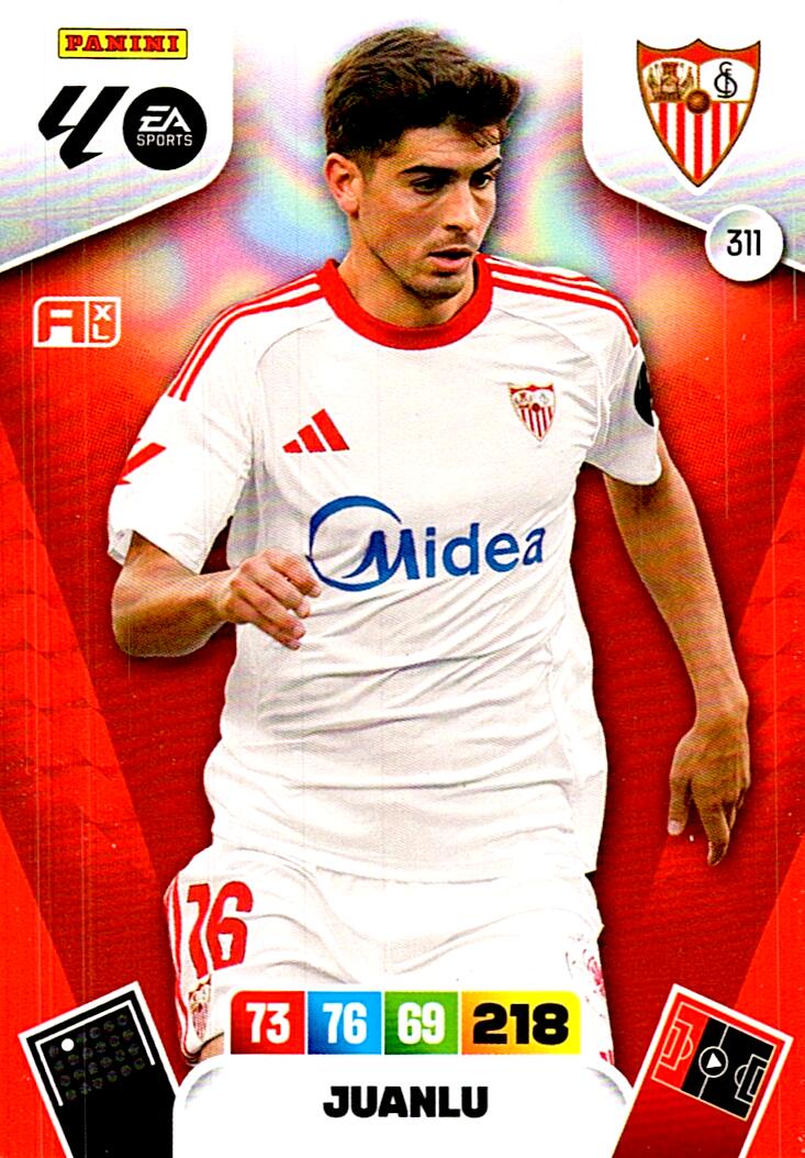 ADRENALYN LA LIGA 2025/2026 JUANLU SEVILLA FC Nº311