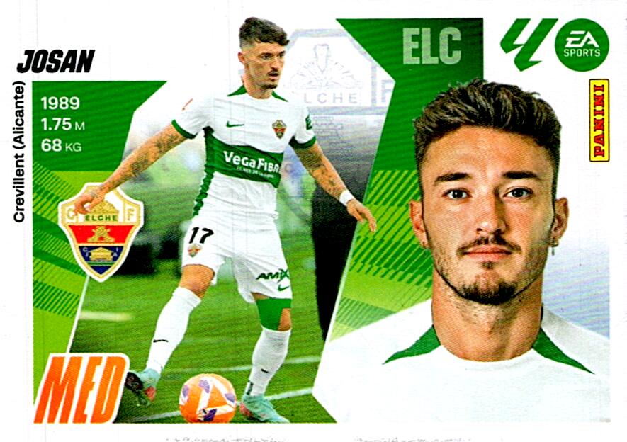 LIGA ESTE 2025/2026 ELCHE FC JOSAN Nº15A