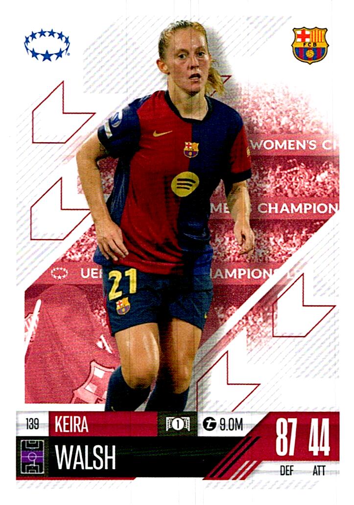 Match Attax Extra 2025 Keira Walsh nº139