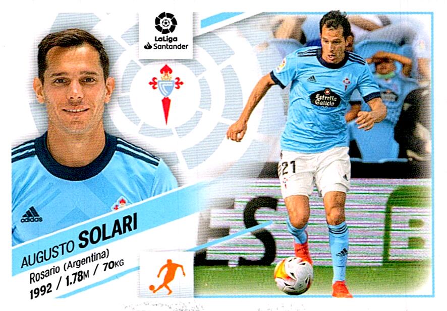 Cromo Liga Este 2022/2023 SOLARI RC CELTA CF Nº12