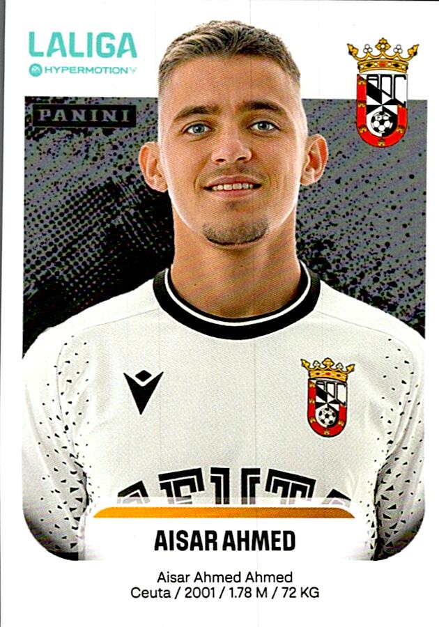 LALIGA HYPERMOTION 2025-26 AISAR AHMED CEUTA Nº128