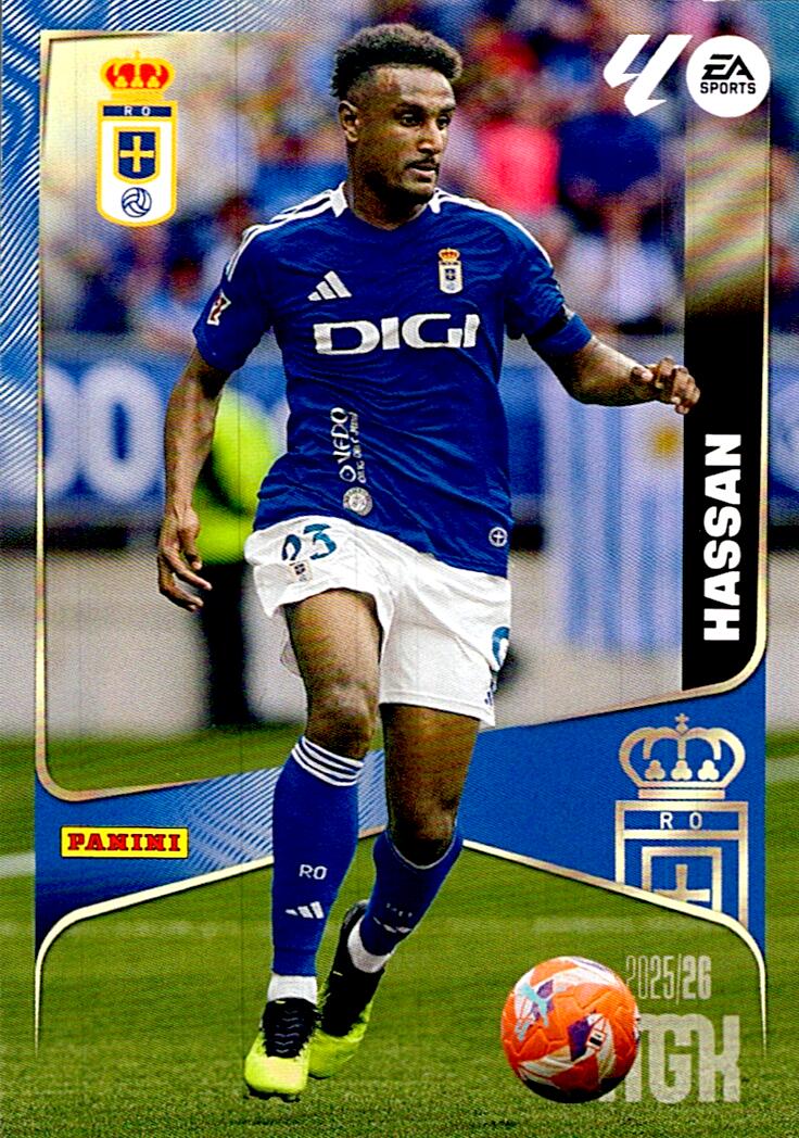 MEGACRACKS 2025/2026 HASSAN REAL OVIEDO Nº285