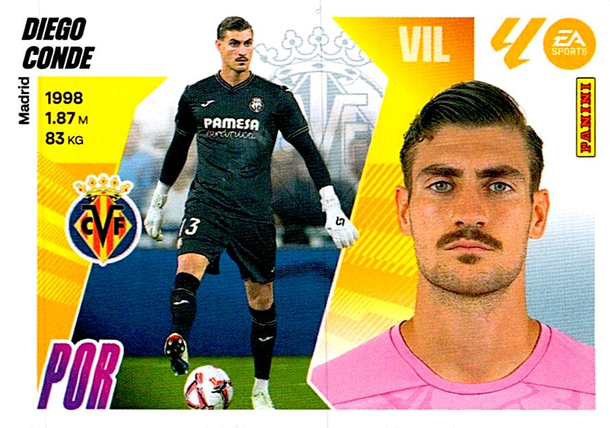 LIGA ESTE 2025/2026 VILLARREAL CF DIEGO CONDE Nº4