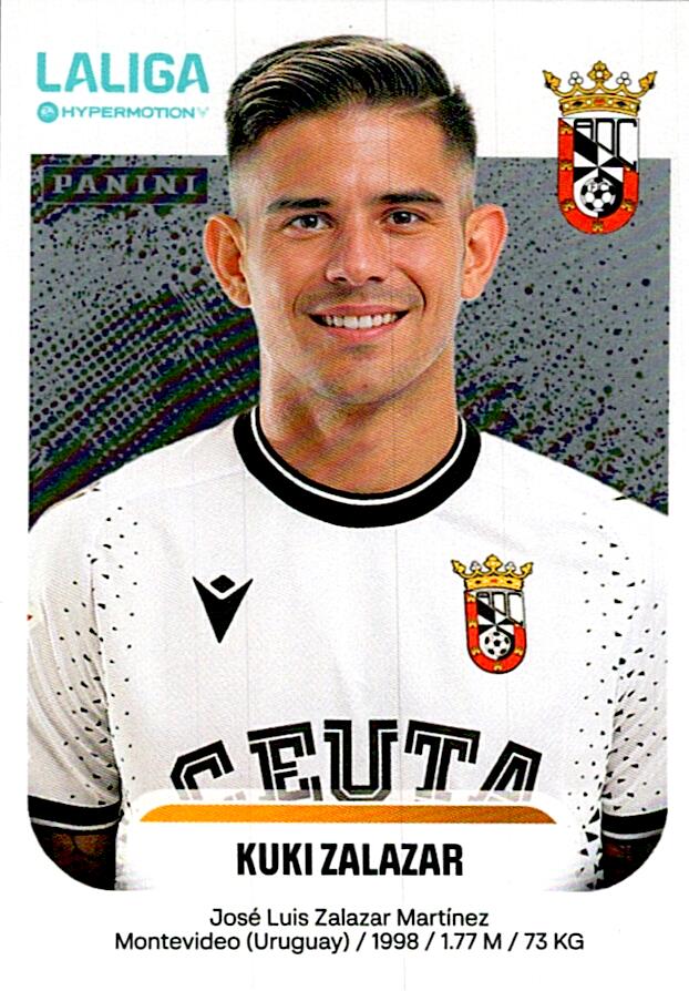 LALIGA HYPERMOTION 2025-26 KUKI ZALAZAR CEUTA Nº129