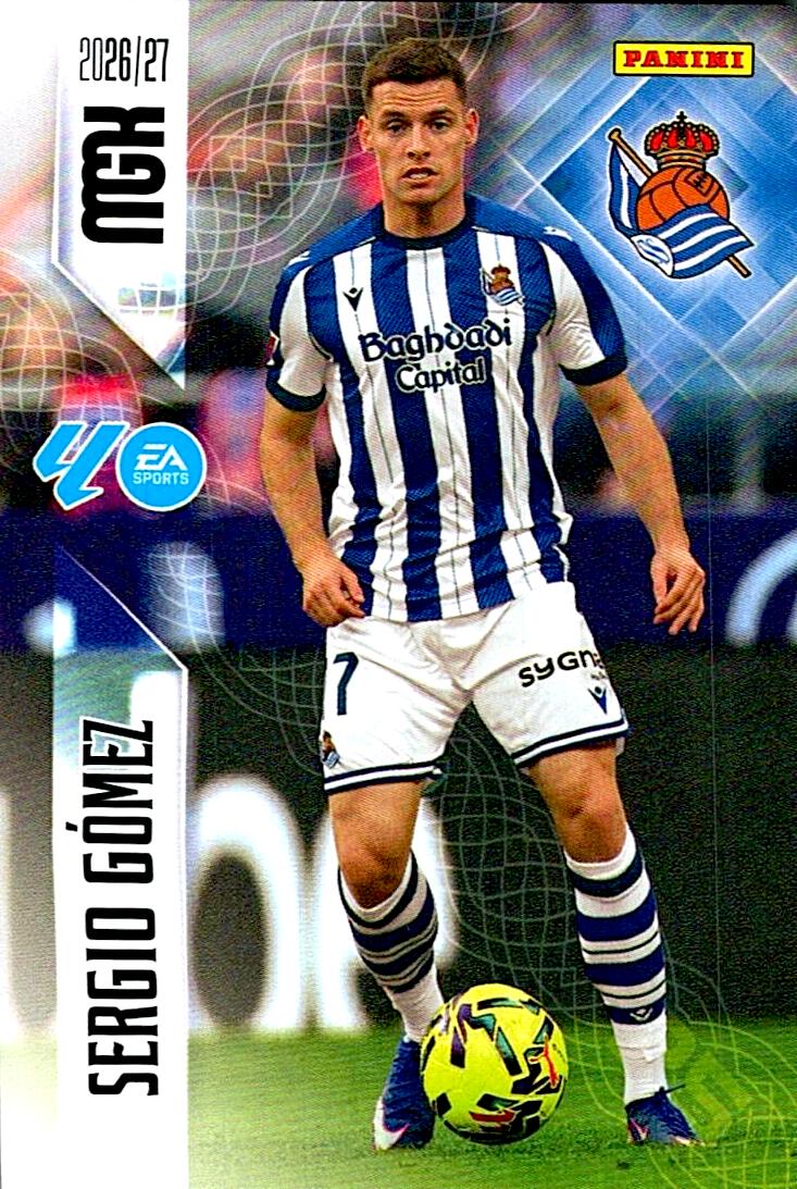 MEGACRACKS 2026/2027 SERGIO GÓMEZ REAL SOCIEDAD Nº313