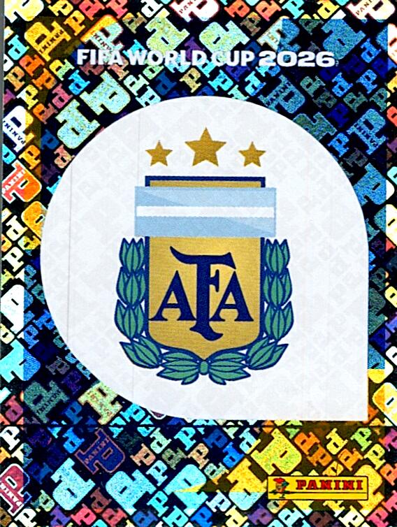 STICKERS FIFA WORLD CUP 2026 ESCUDO NºARG 1