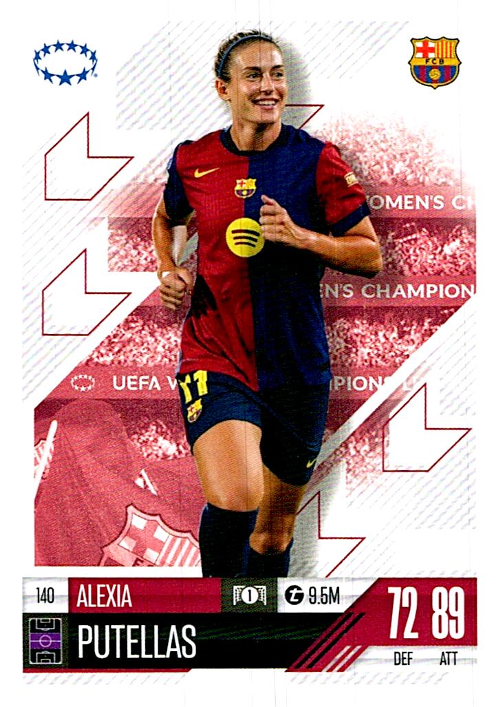 Match Attax Extra 2025 Alexia Putellas nº140