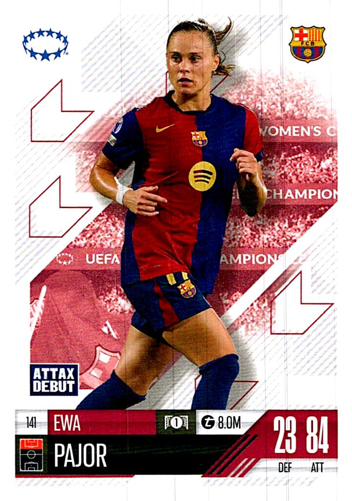 Match Attax Extra 2025 Ewa Pajor nº141