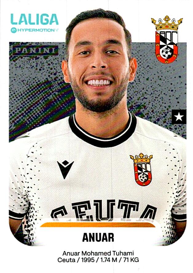 LALIGA HYPERMOTION 2025-26 ANUAR CEUTA Nº130