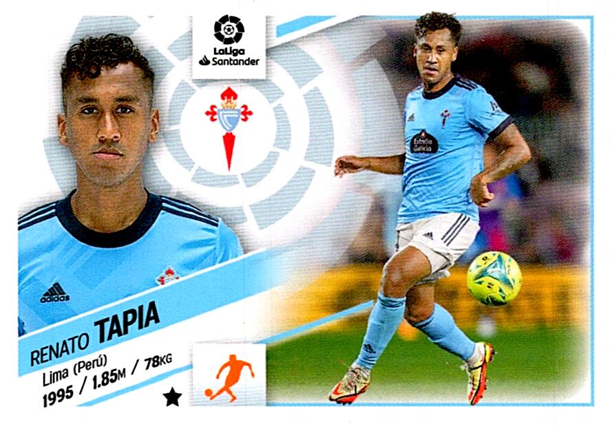 Cromo Liga Este 2022/2023 TAPIA RC CELTA CF Nº14