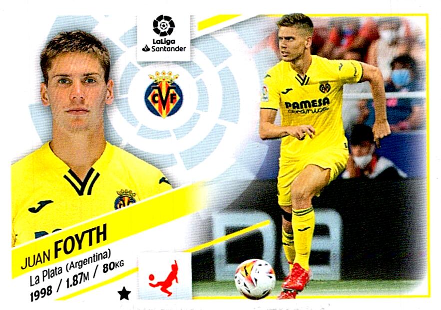 Cromo Liga Este 2022/2023 FOYTH VILLARREAL CF Nº5