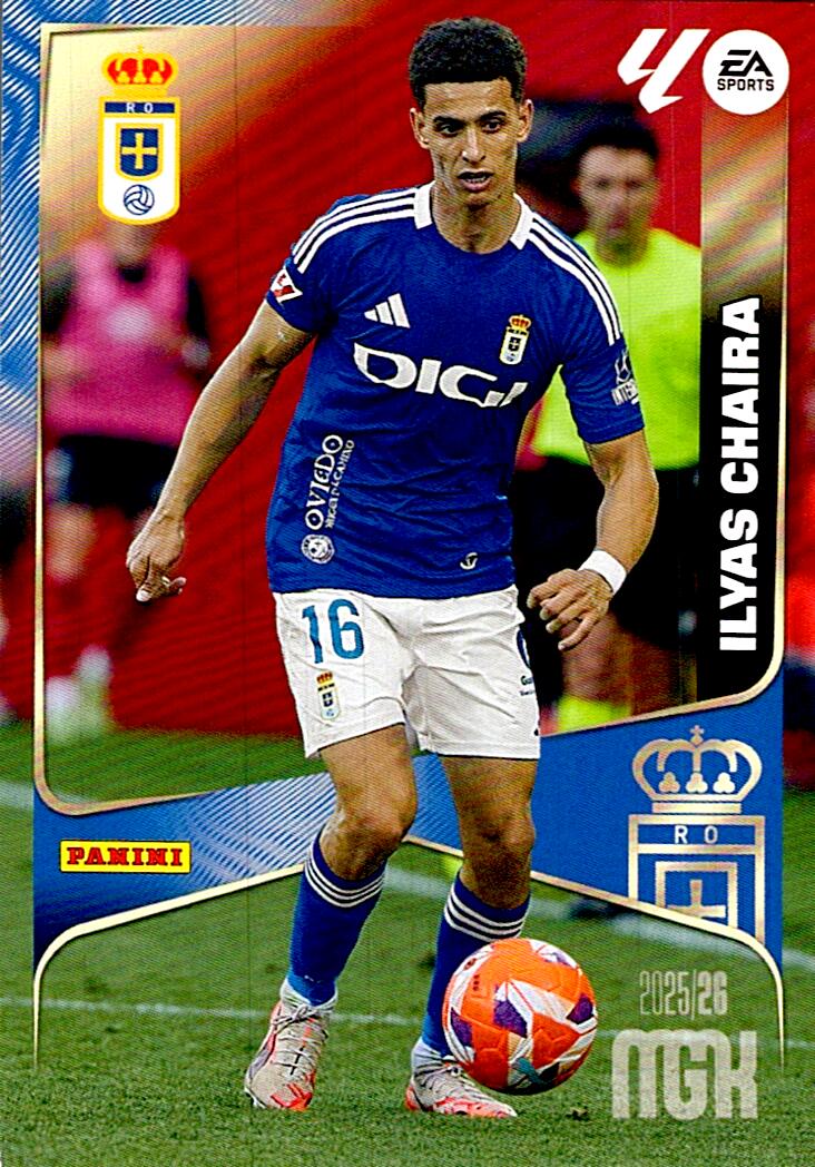 MEGACRACKS 2025/2026 ILYAS CHAIRA REAL OVIEDO Nº286