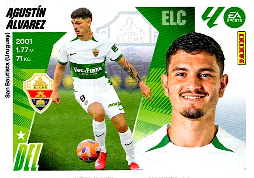 LIGA ESTE 2025/2026 ELCHE FC AGUSTIN ALVAREZ Nº17