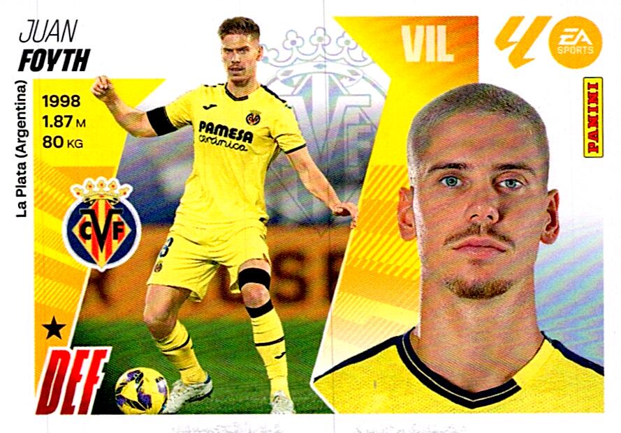 LIGA ESTE 2025/2026 VILLARREAL CF FOYTH Nº6
