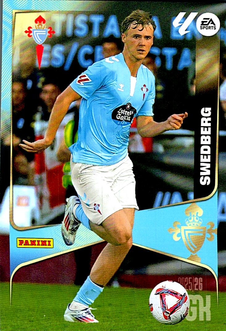 MEGACRACKS 2025/2026 RC CELTA SWEDBERG Nº125