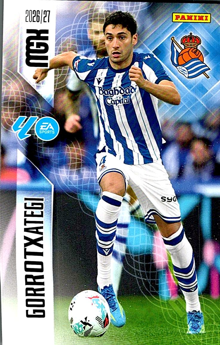 MEGACRACKS 2026/2027 GORROTXATEGI REAL SOCIEDAD Nº315