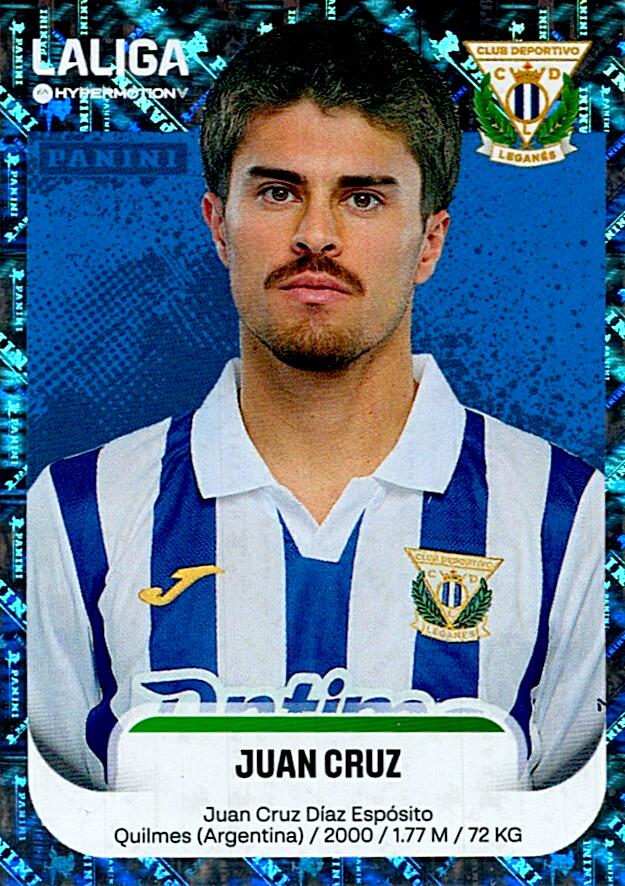 LALIGA HYPERMOTION 2025-26 JUAN CRUZ LEGANES Nº282