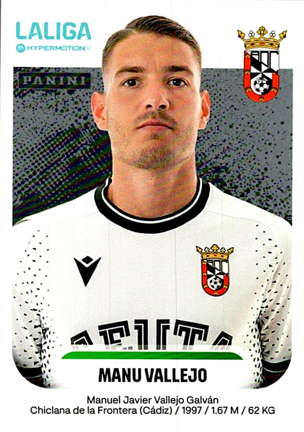 LALIGA HYPERMOTION 2025-26 MANU VALLEJO CEUTA Nº131