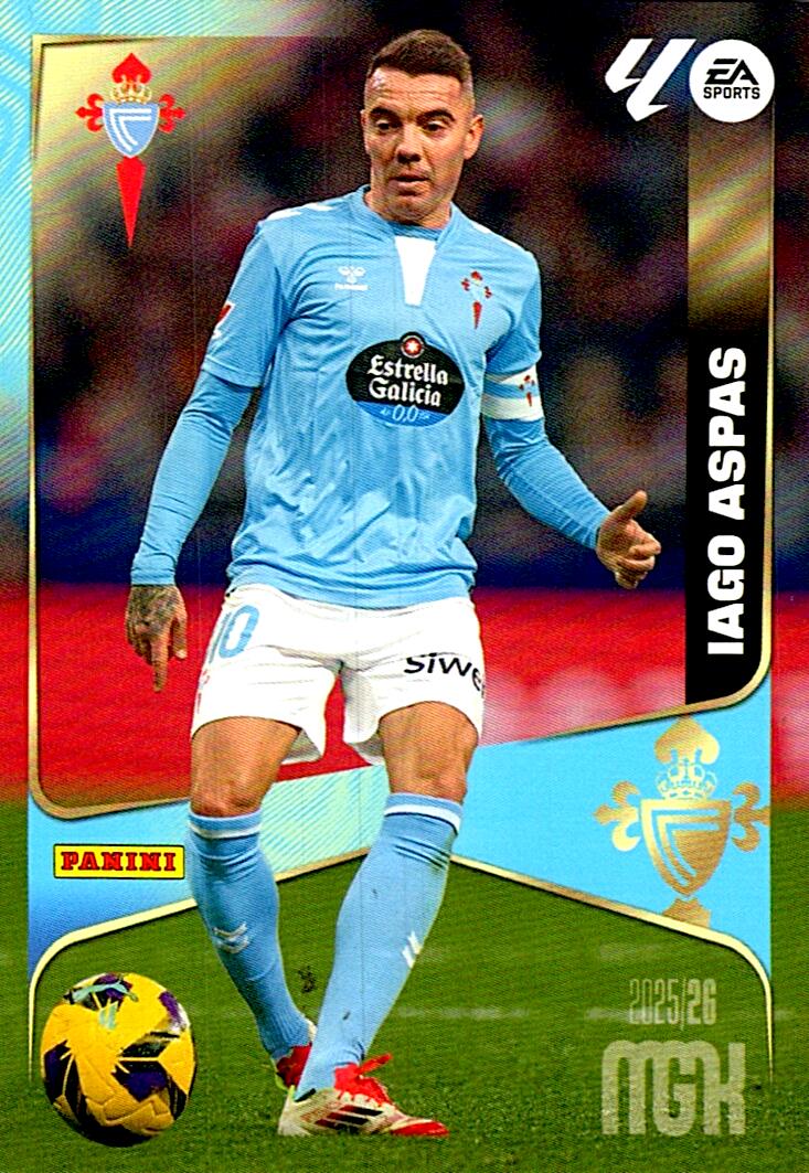 MEGACRACKS 2025/2026 RC CELTA IAGO ASPAS Nº126