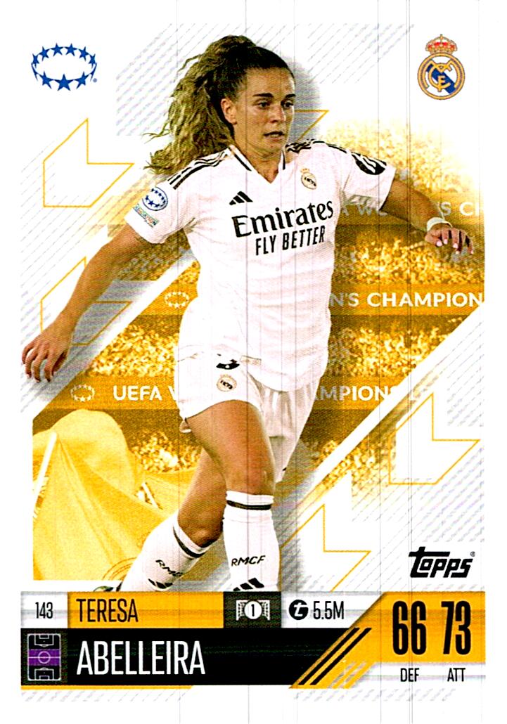 Match Attax Extra 2025 Teresa Abelleira nº143