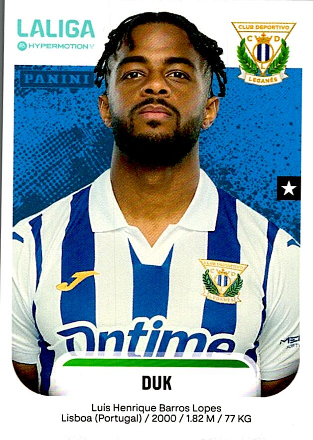 LALIGA HYPERMOTION 2025-26 DUK LEGANES Nº283