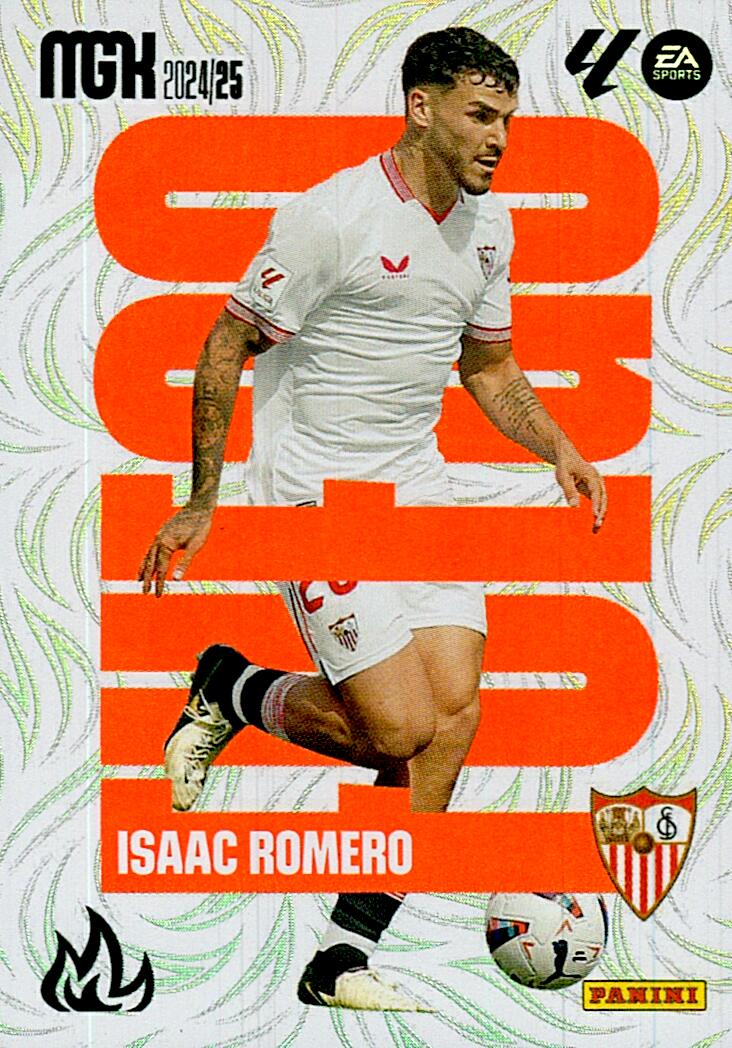 Megacracks 2024/2025 ISAAC ROMERO Fuego Nº 381