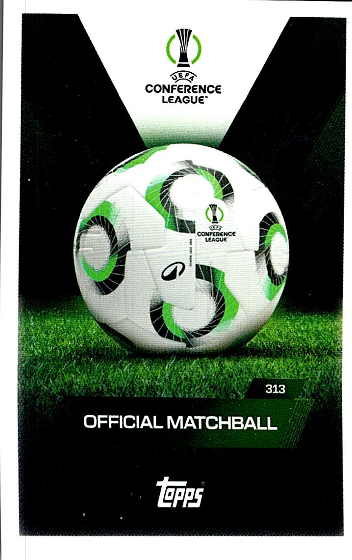 TOPPS MATCH ATTAX EXTRA 2025/26 OFFICIAL MATCHBALL Nº313