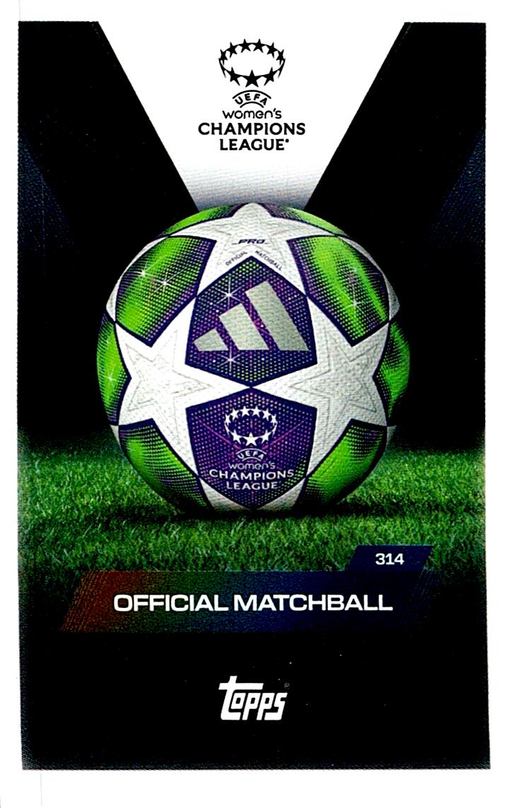 TOPPS MATCH ATTAX EXTRA 2025/26 OFFICIAL MATCHBALL Nº314