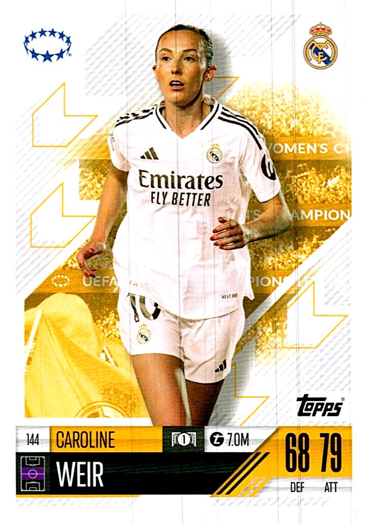 Match Attax Extra 2025 Caroline Weir nº144