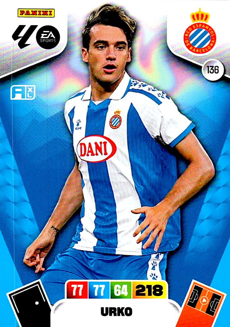 ADRENALYN LA LIGA 2025/2026 URKO RCD ESPANYOL Nº136