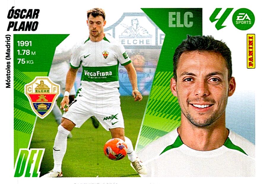 LIGA ESTE 2025/2026 ELCHE FC OSCAR PLANO Nº19