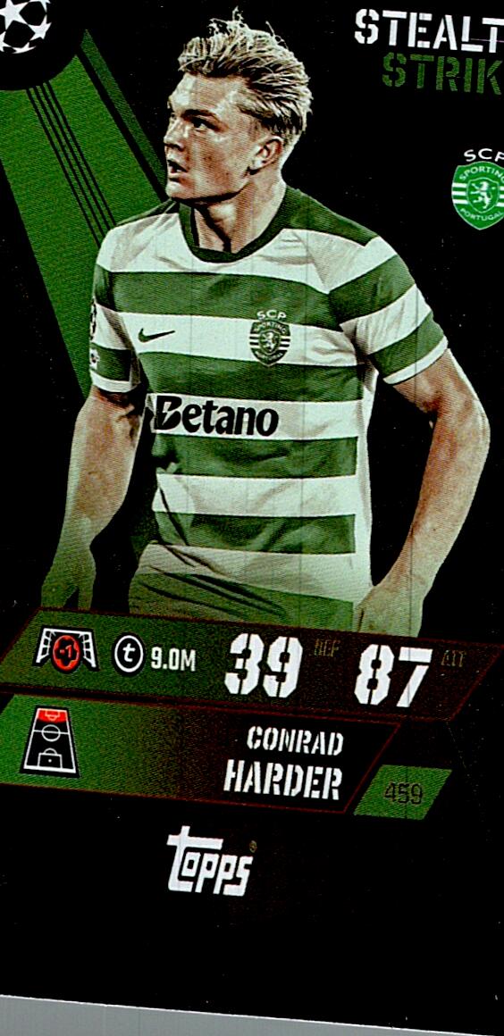 MATCH ATTAX CHAMPIONS LEAGUE 2025/2026 HARDER STEALTH STRIKE Nº459
