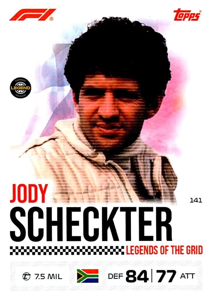 TURBO ATTAX FORMULA 1 2026 JODY SCHECKTER Nº141