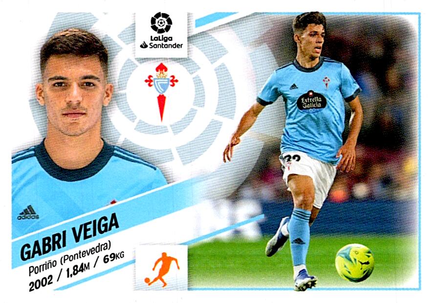 Cromo Liga Este 2022/2023 GABRI VEIGA RC CELTA CF Nº17