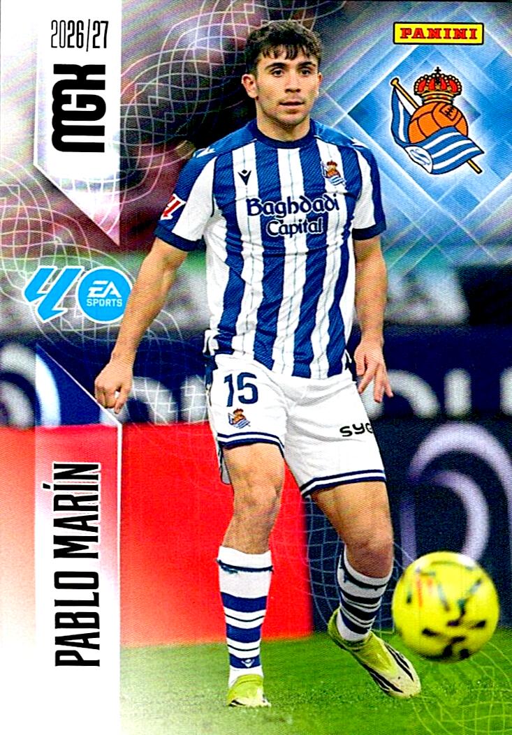 MEGACRACKS 2026/2027 PABLO MARÍN REAL SOCIEDAD Nº317