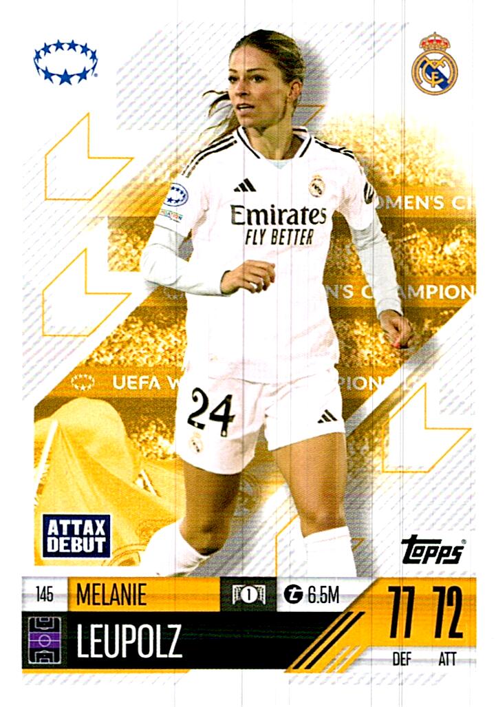 Match Attax Extra 2025 Melanie Leupolz nº145