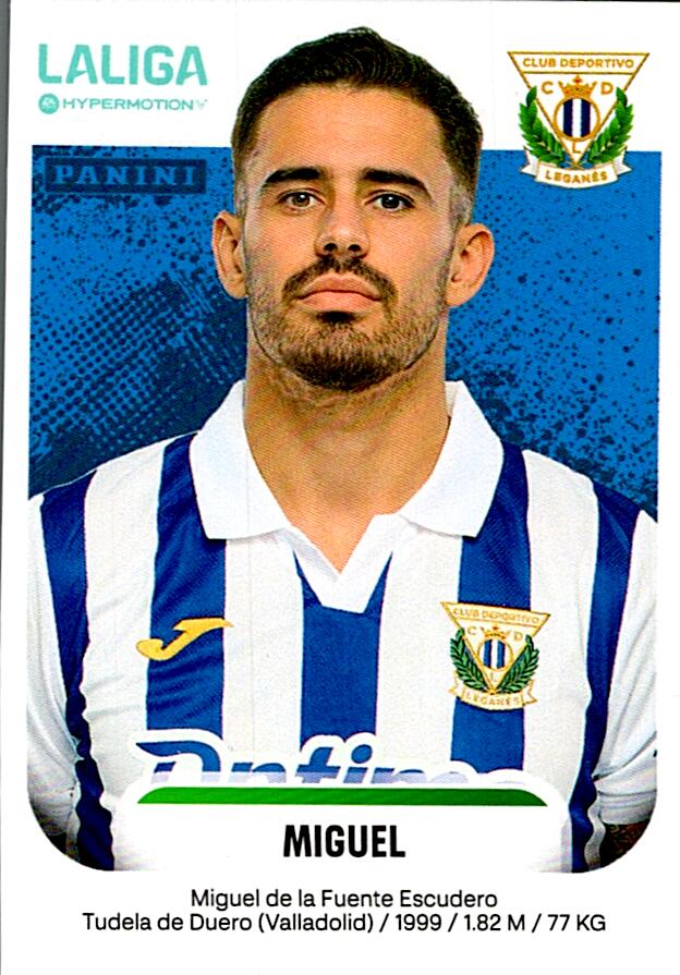 LALIGA HYPERMOTION 2025-26 MIGUEL LEGANES Nº285