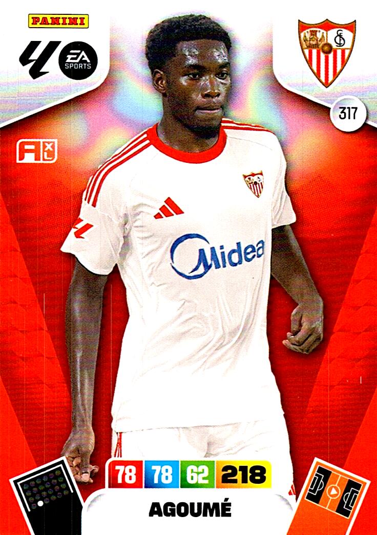 ADRENALYN LA LIGA 2025/2026 AGOUME SEVILLA FC Nº317