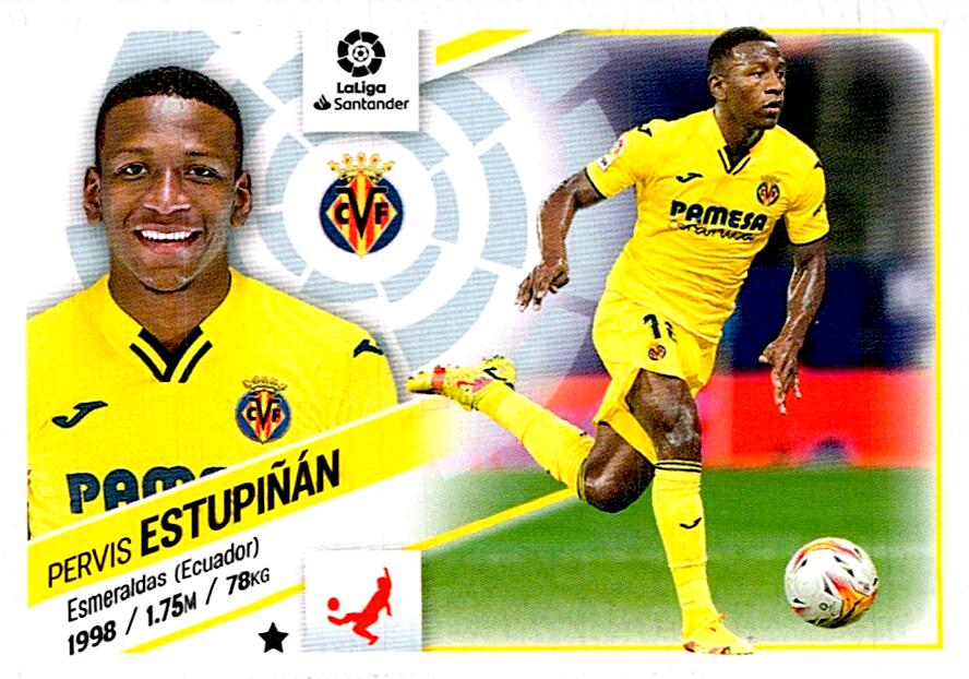 Cromo Liga Este 2022/2023 ESTUPIÑAN VILLARREAL CF Nº9