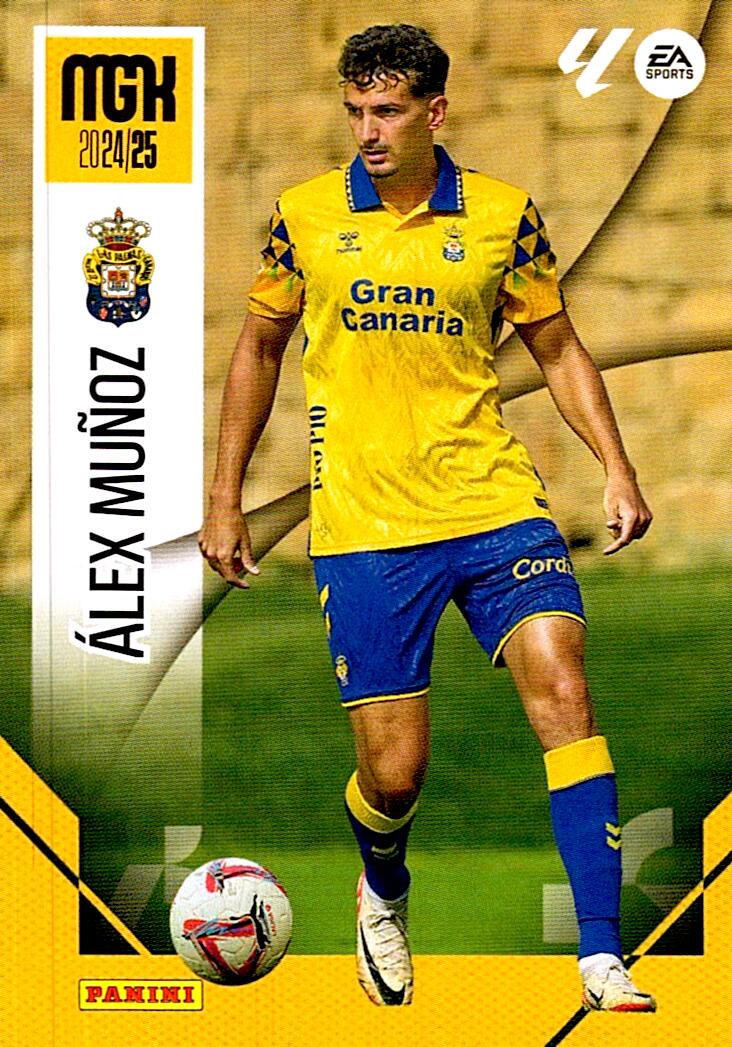 Megacracks 2024/2025 ALEX MUÑOZ UD Las Palmas Nº 184 SEGUNDA EDICION