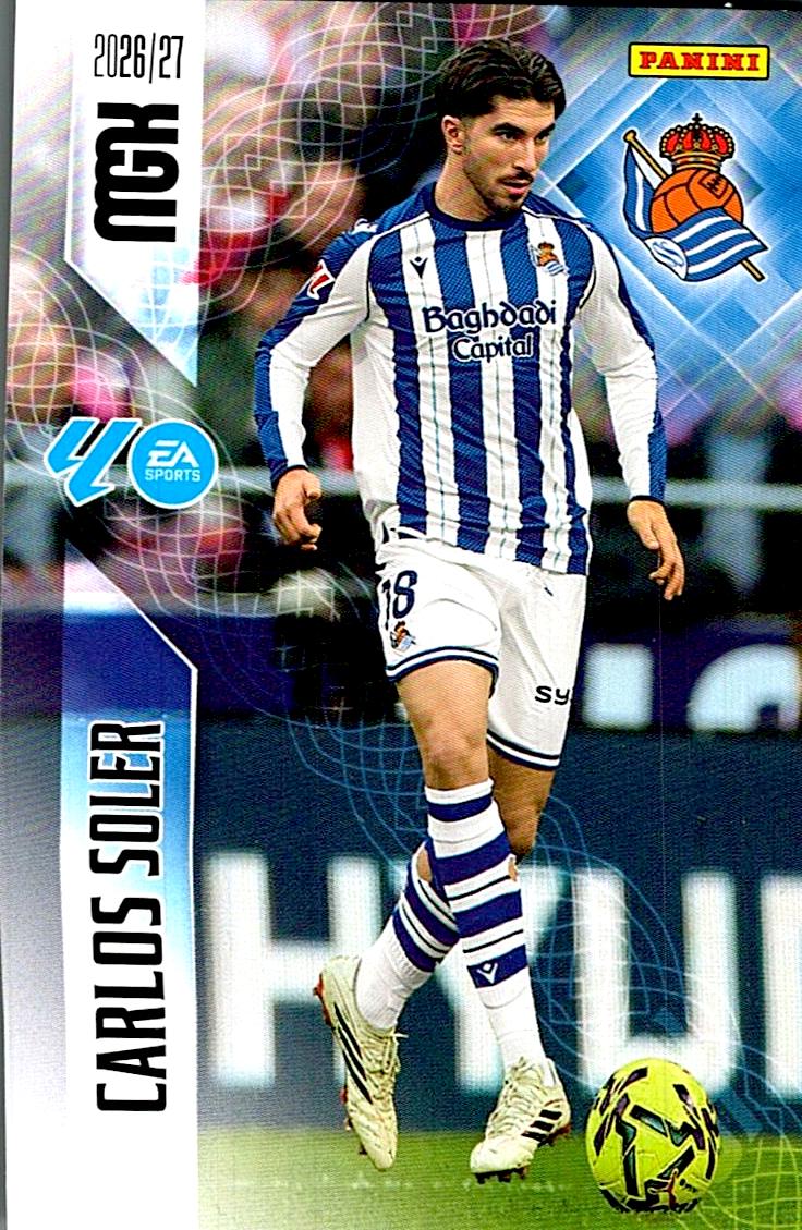 MEGACRACKS 2026/2027 CARLOS SOLER REAL SOCIEDAD Nº319