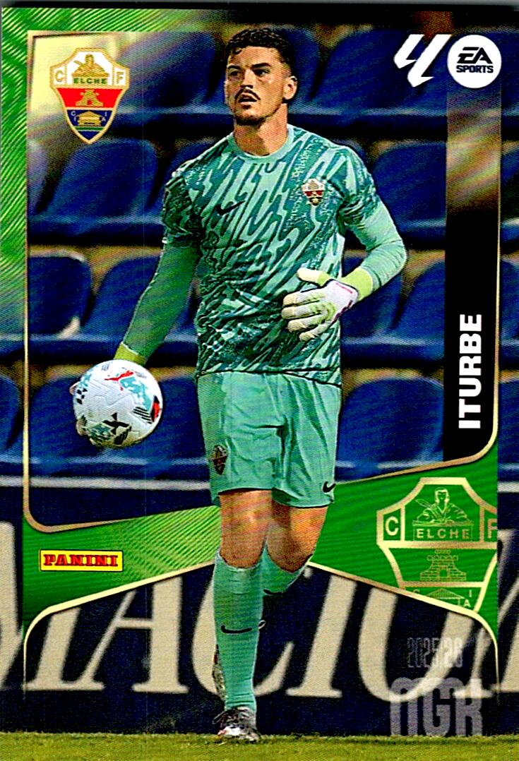 MEGACRACKS 2025/2026 ELCHE CF ITURBE Nº129 SEGUNDA EDICION