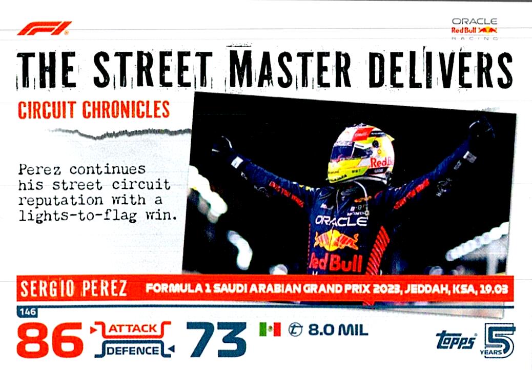 TOPPS TURBO ATTAX 2024 Nº146