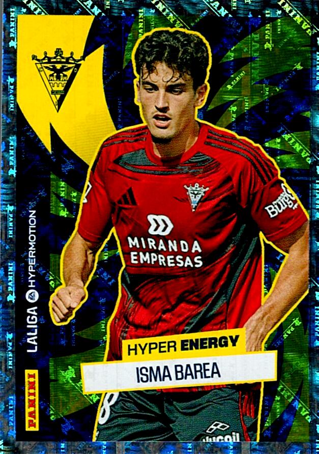 LALIGA HYPERMOTION 2025-26 ISMA BAREA HYPER ENERGY Nº469